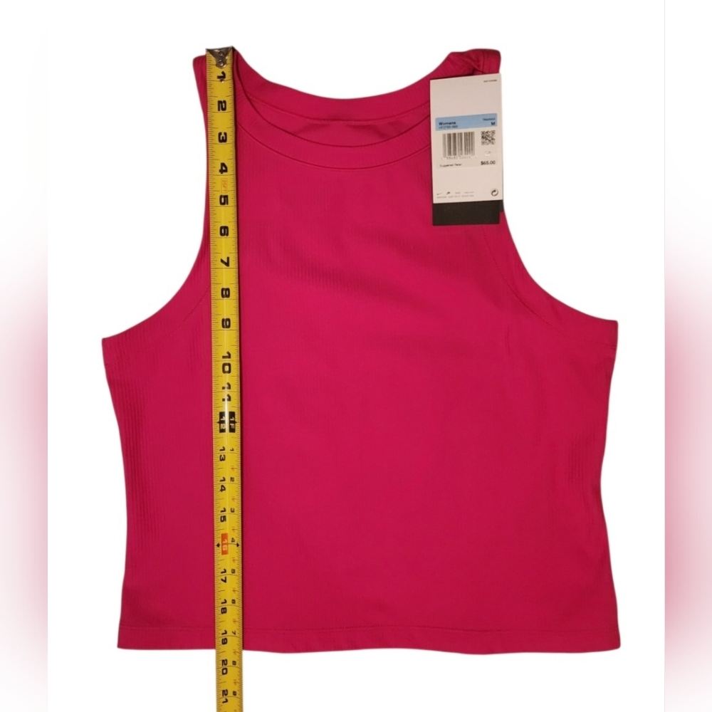 Womens Nike Zenvy Rib Knit Dri-FIT Tank Top.size Medium - Picture 9 of 16